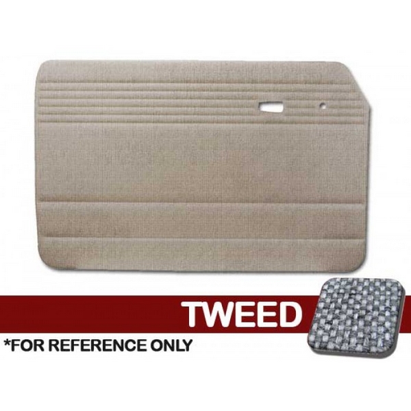 Type 3 (Sb Fb Nb) 1961-65, Door Panels, F/O (2pc.Euro Style) - Tweed